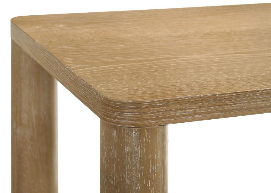 Castlewood 2-piece Cocktail Coffee Table Set Washed Oak