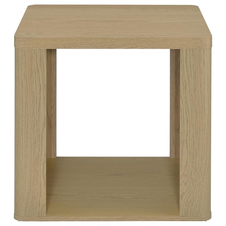 Alsina 2-Piece Coffee and End Table Set Greige