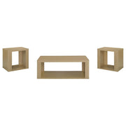 Alsina 3-Piece Coffee and End Table Set Greige