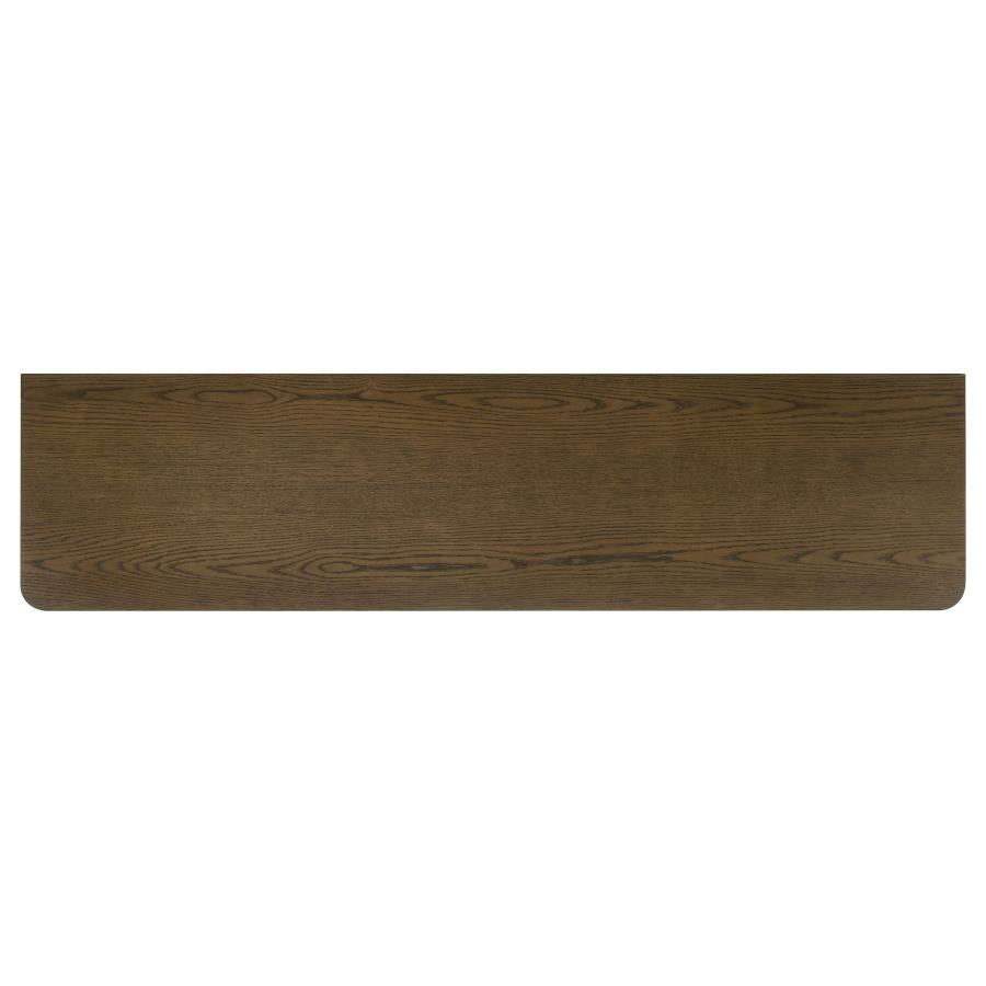 Trotter 71-inch 4-Door Wood TV Stand Media Console Brown