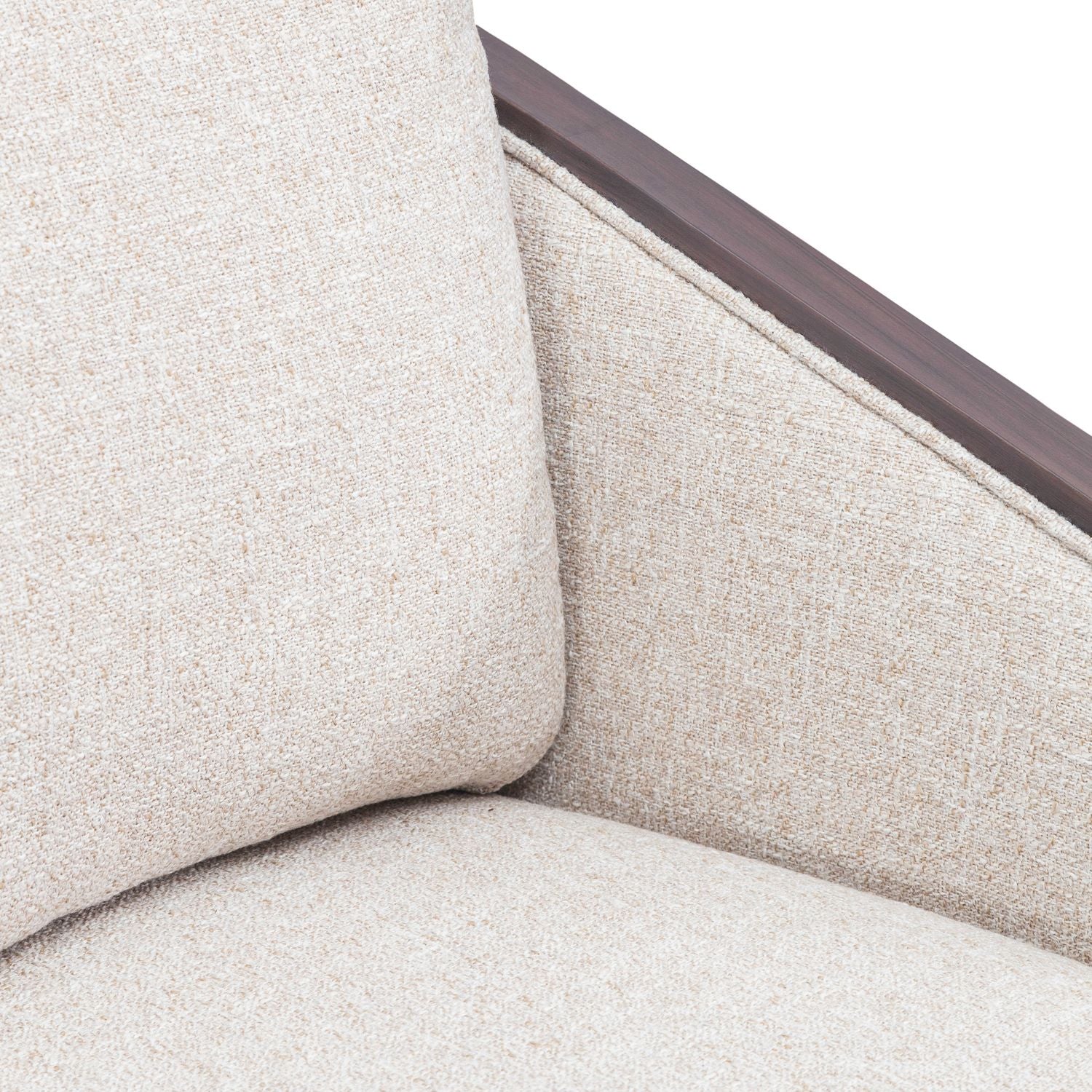 Nora Upholstery Swivel Accent Chair - Dark Brown
