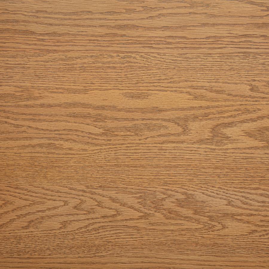 Beasley Square Wood End Side Table With Shelf Golden Oak