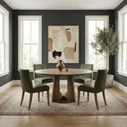 Hendrix Place 5 Piece Pedestal Table Set