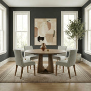 Hendrix Place Opt 5 Piece Pedestal Table Set
