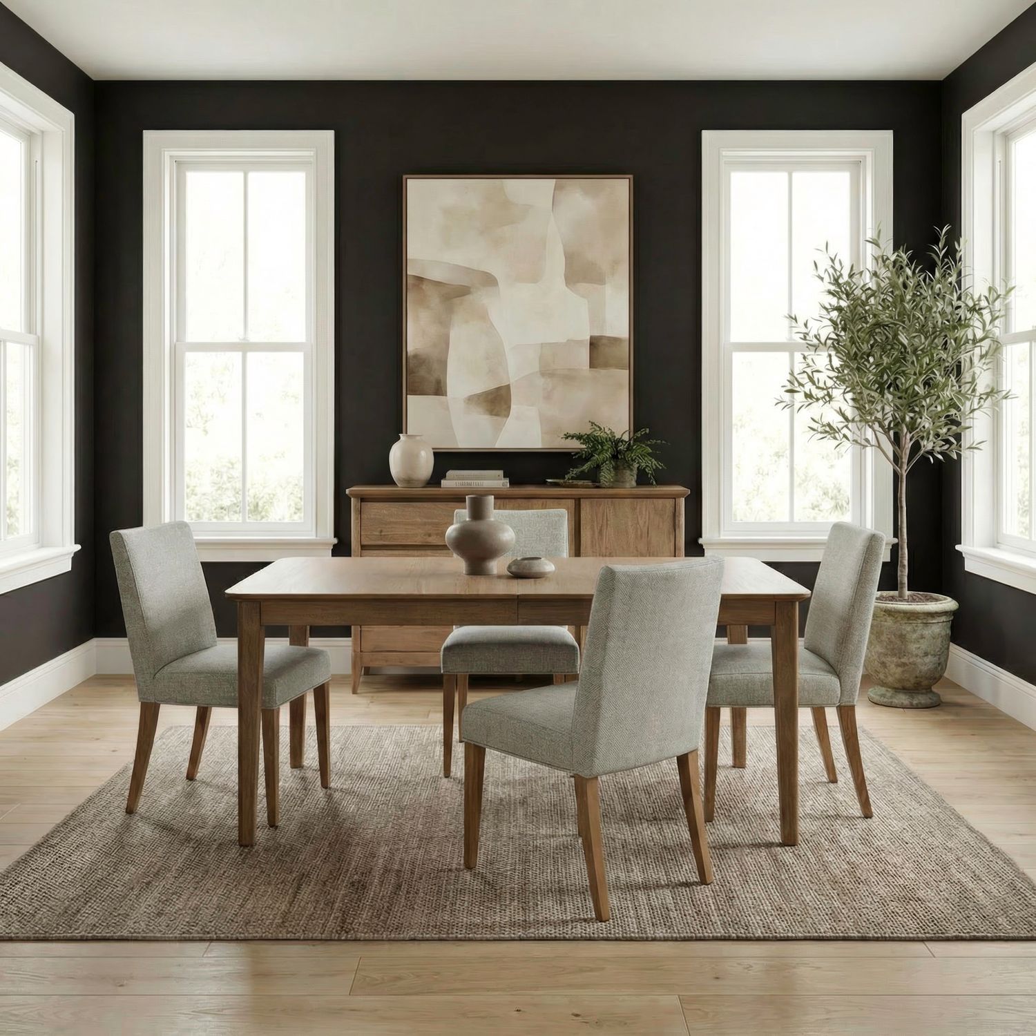 Hendrix Place Opt 5 Piece Rectangular Table Set