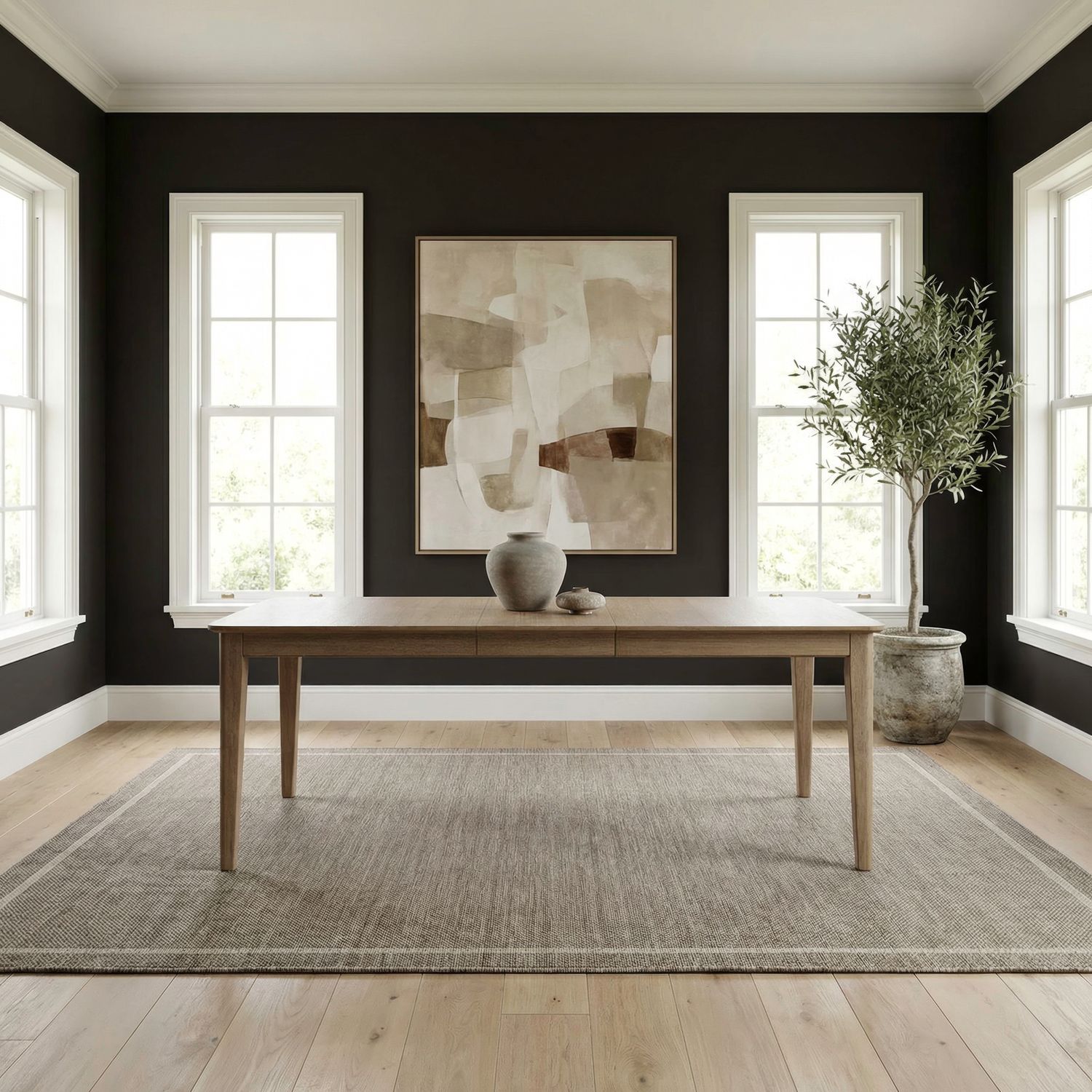 Hendrix Place Rectangular Leg Table