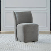 Accent Dining Accent Dining Chair with Casters - Sapphire