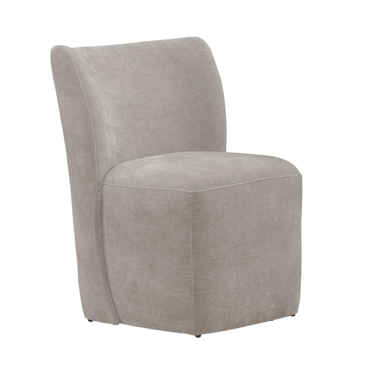 Accent Dining Accent Dining Chair with Casters - Truffle