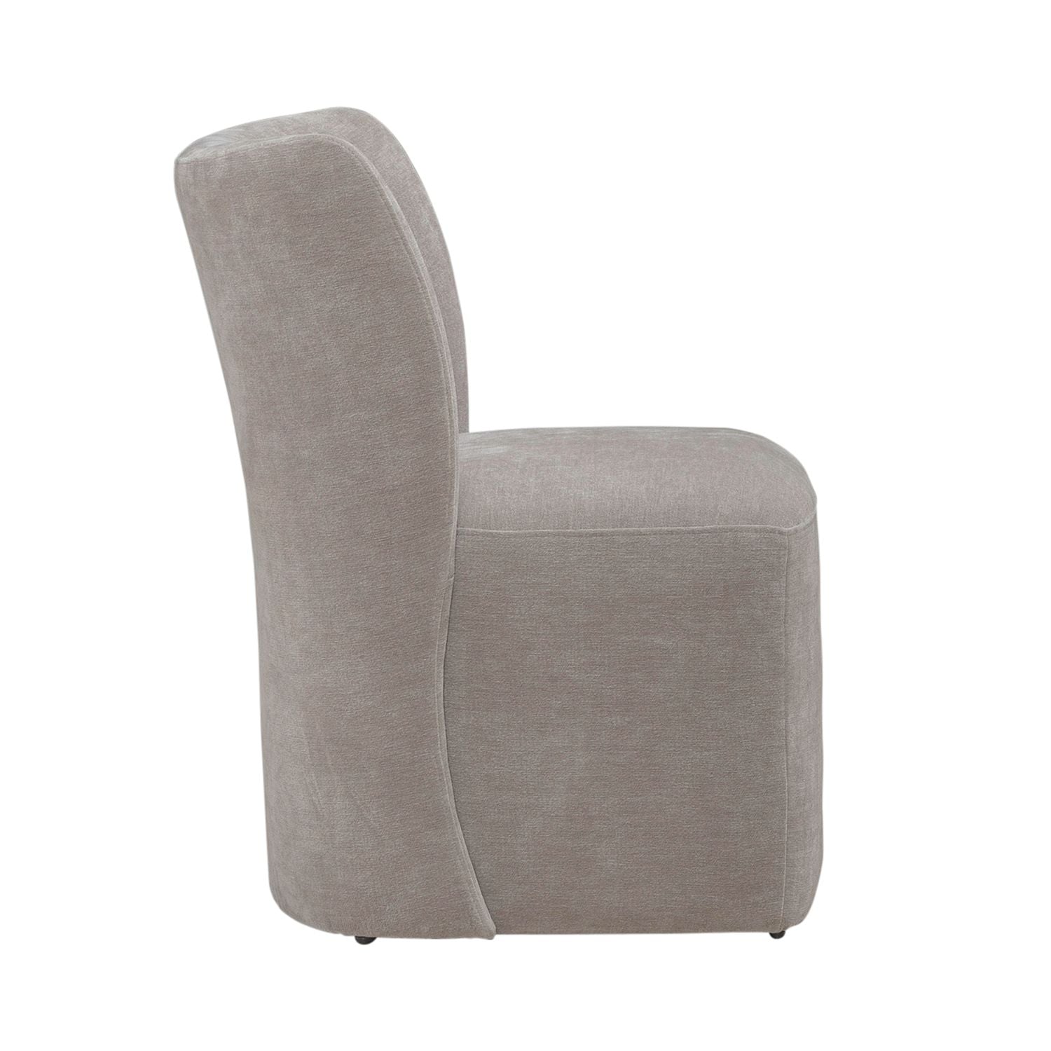 Accent Dining Accent Dining Chair with Casters - Truffle
