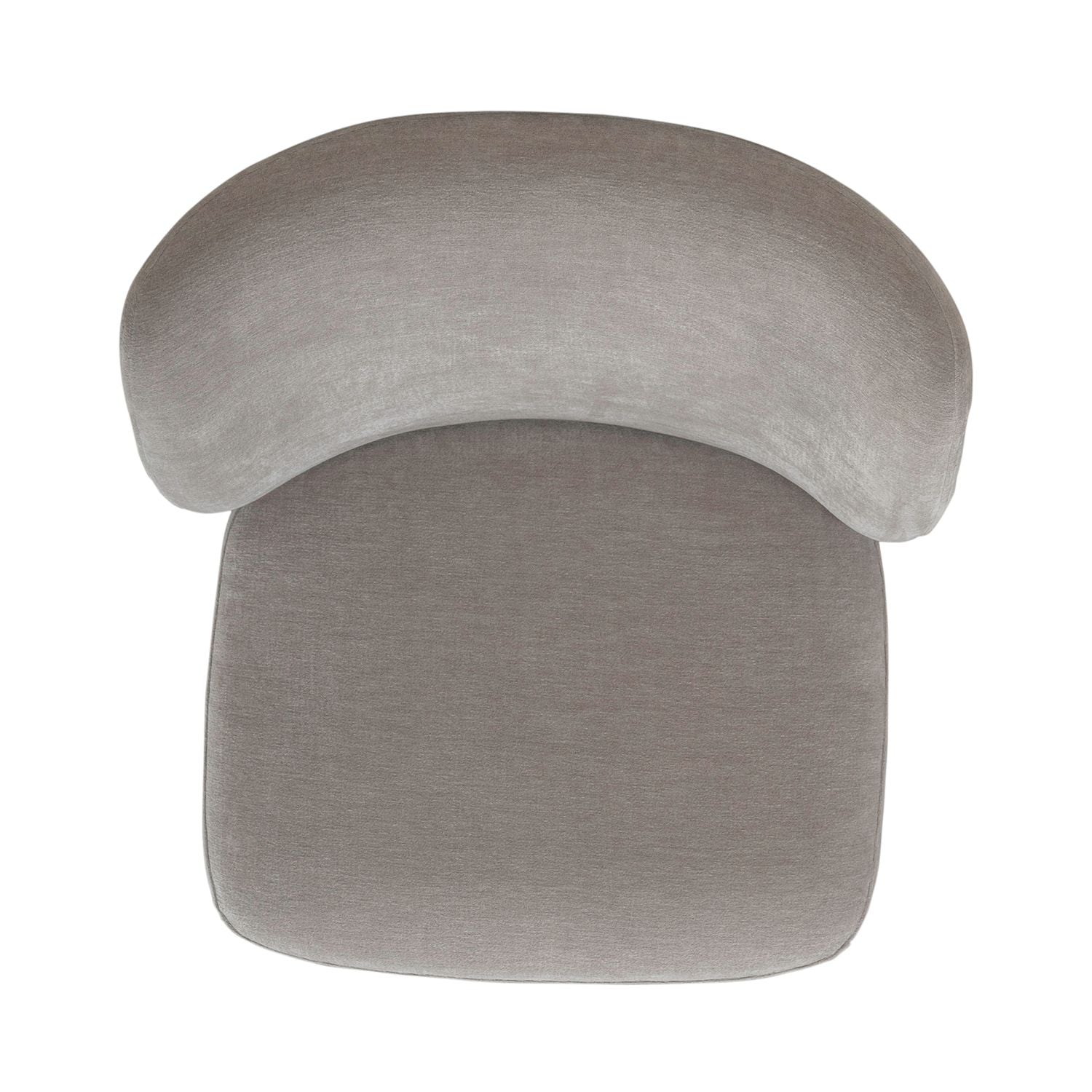 Accent Dining Accent Dining Chair with Casters - Truffle