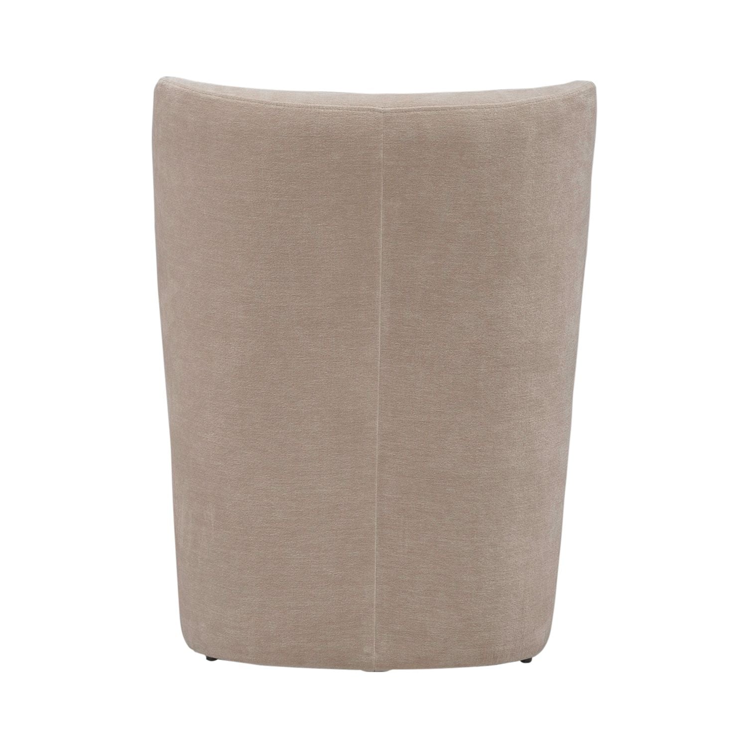 Accent Dining Accent Dining Chair with Casters - Wicker