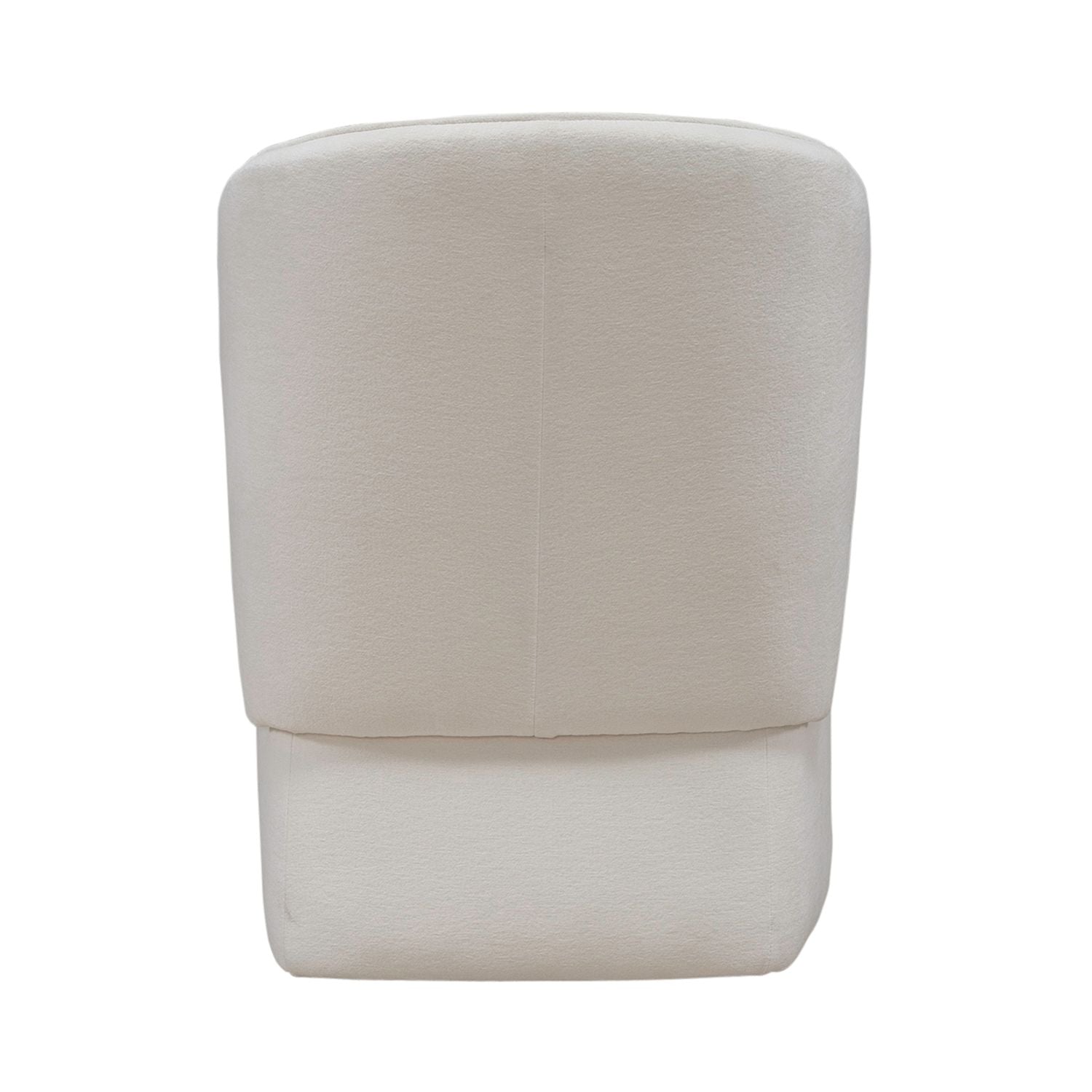 Accent Dining Accent Dining Chair with Casters - Ivory