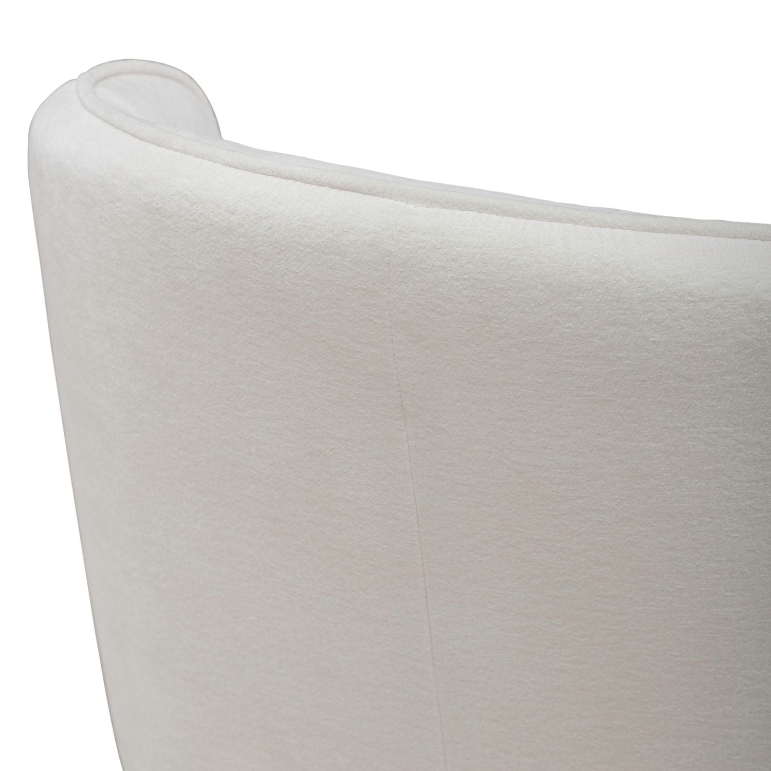 Accent Dining Accent Dining Chair with Casters - Ivory