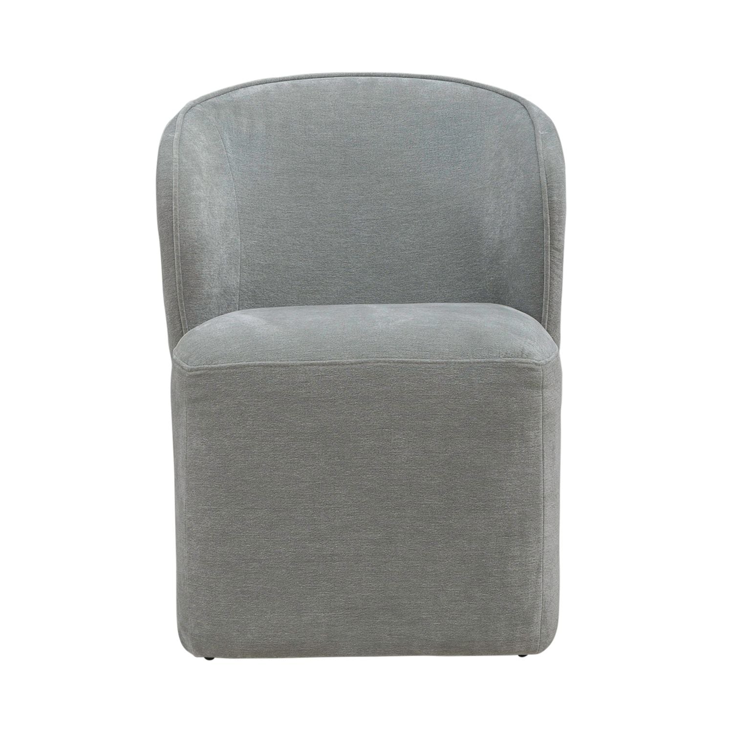 Accent Dining Accent Dining Chair with Casters - Sapphire