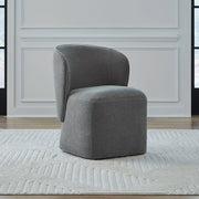 Accent Dining Accent Dining Chair with Casters - Sapphire