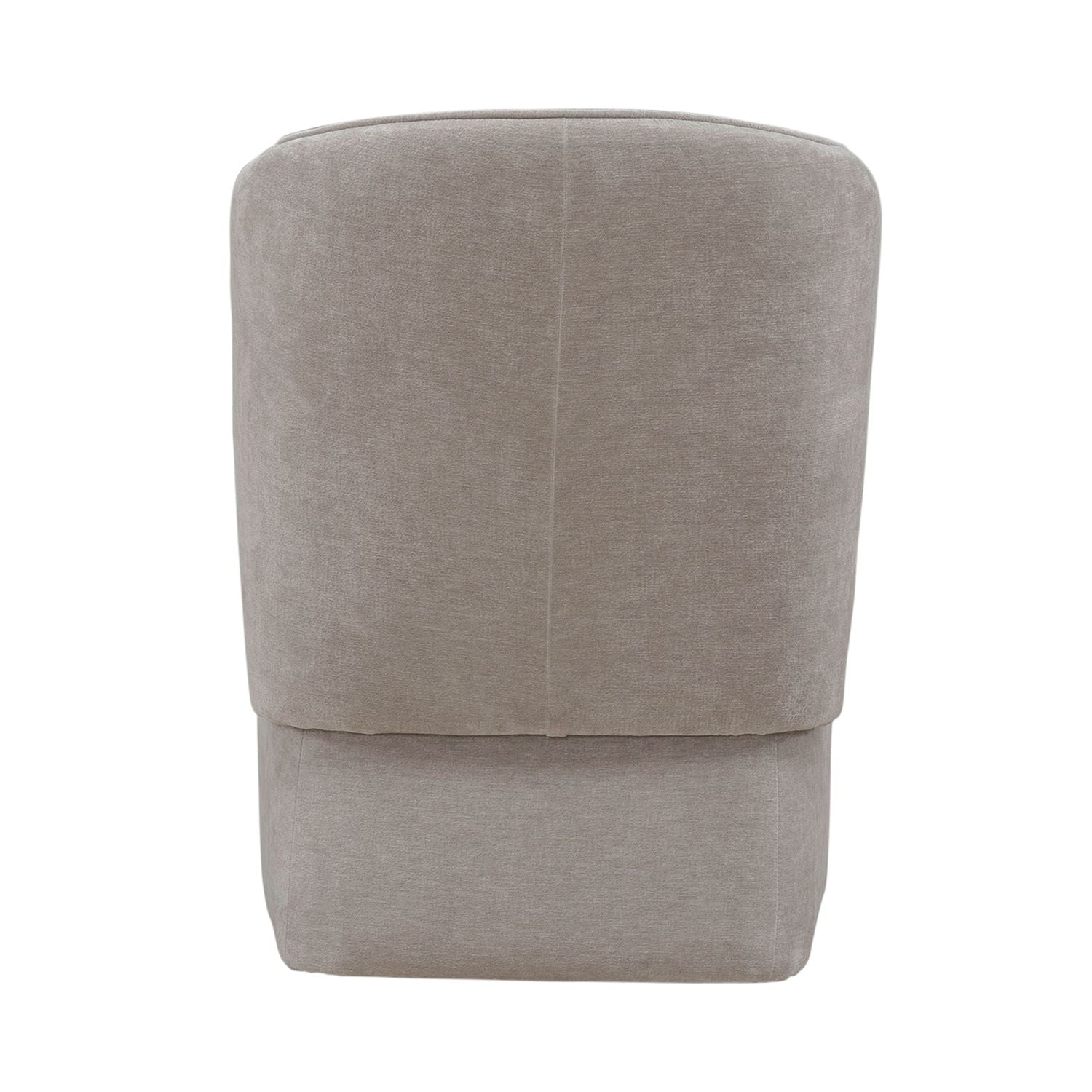 Accent Dining Accent Dining Chair with Casters - Truffle