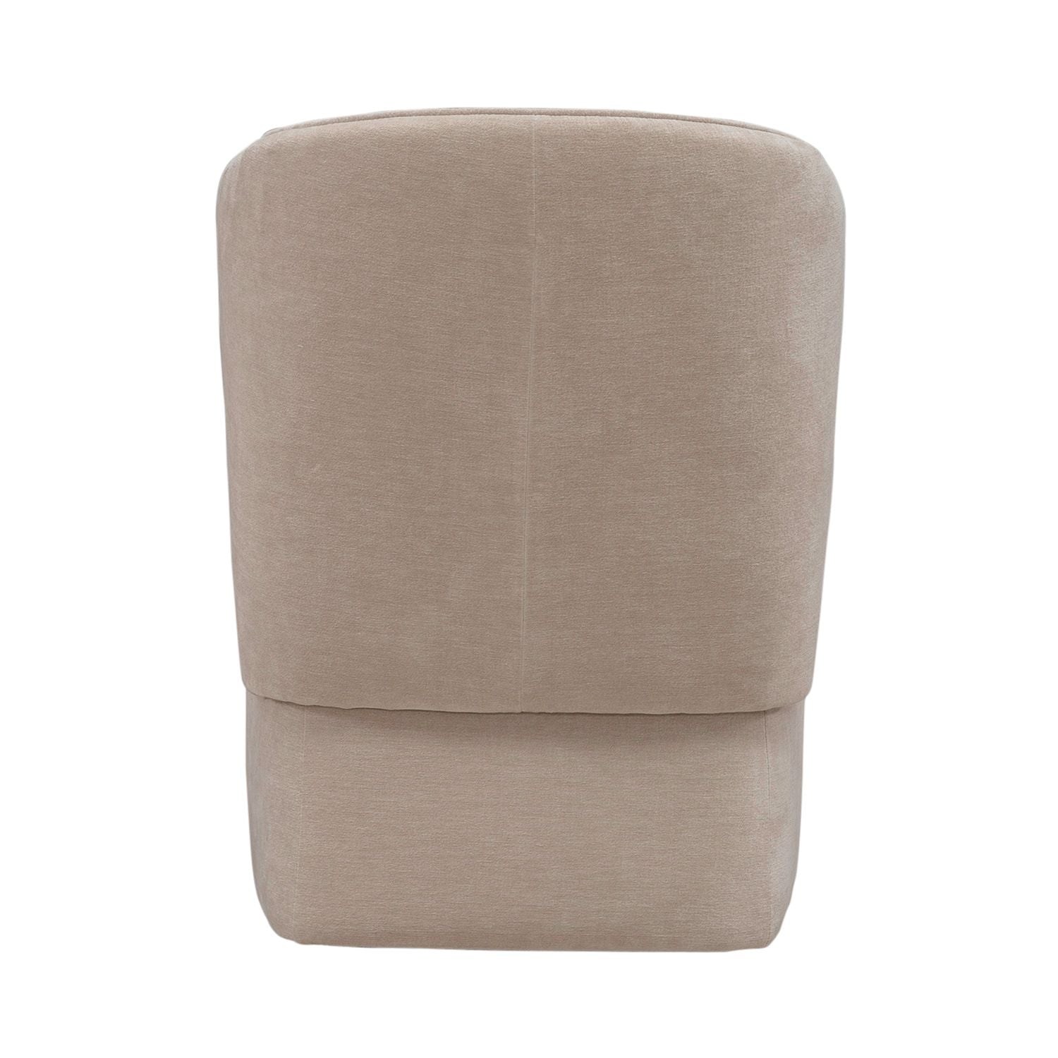 Accent Dining Accent Dining Chair with Casters - Wicker