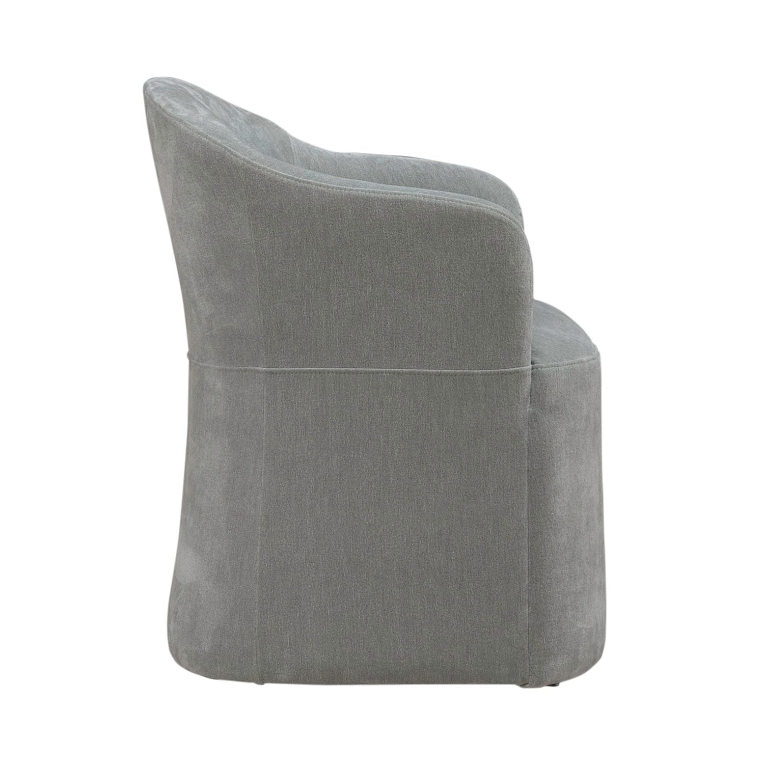 Accent Dining Accent Dining Chair with Casters - Sapphire