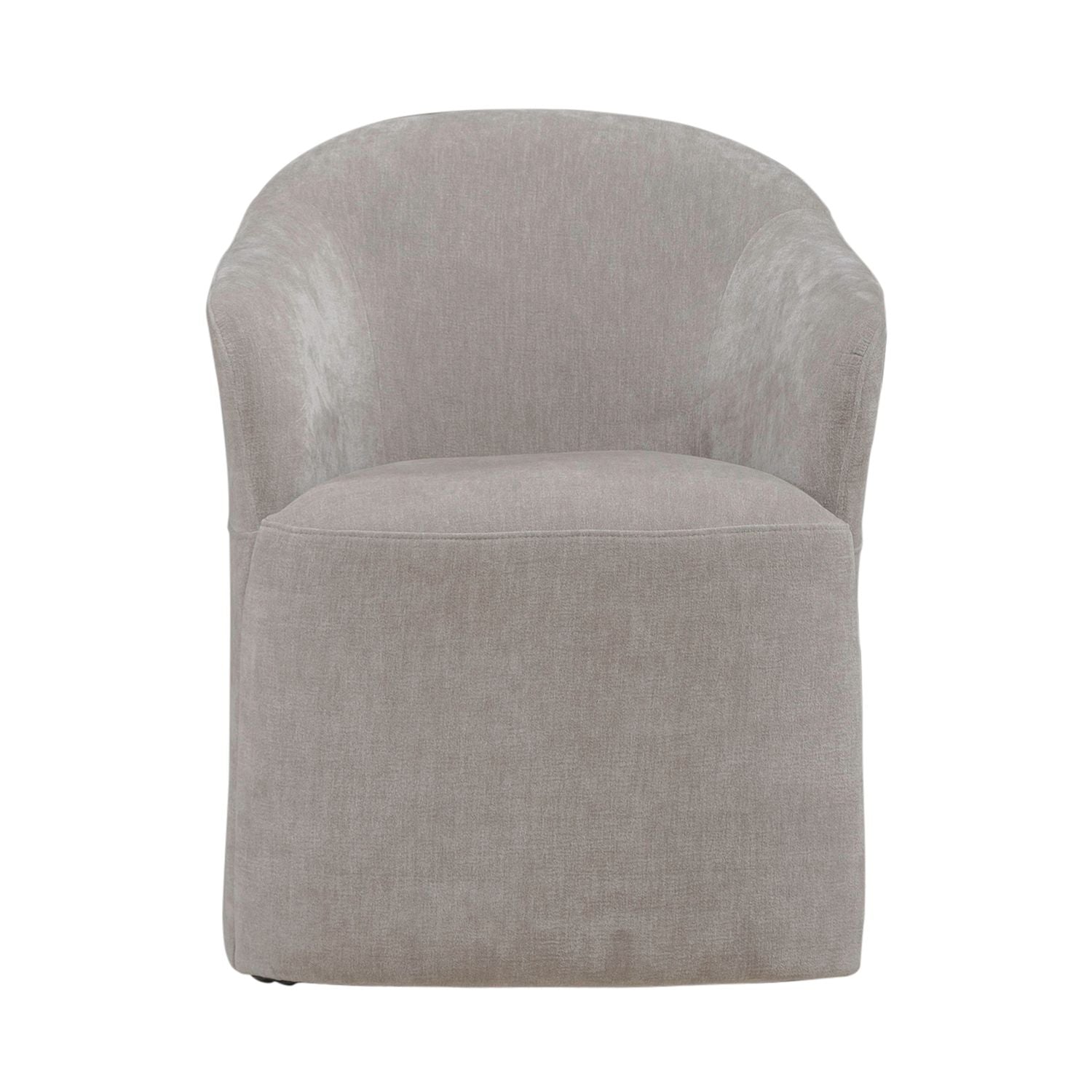 Accent Dining Accent Dining Chair with Casters - Truffle