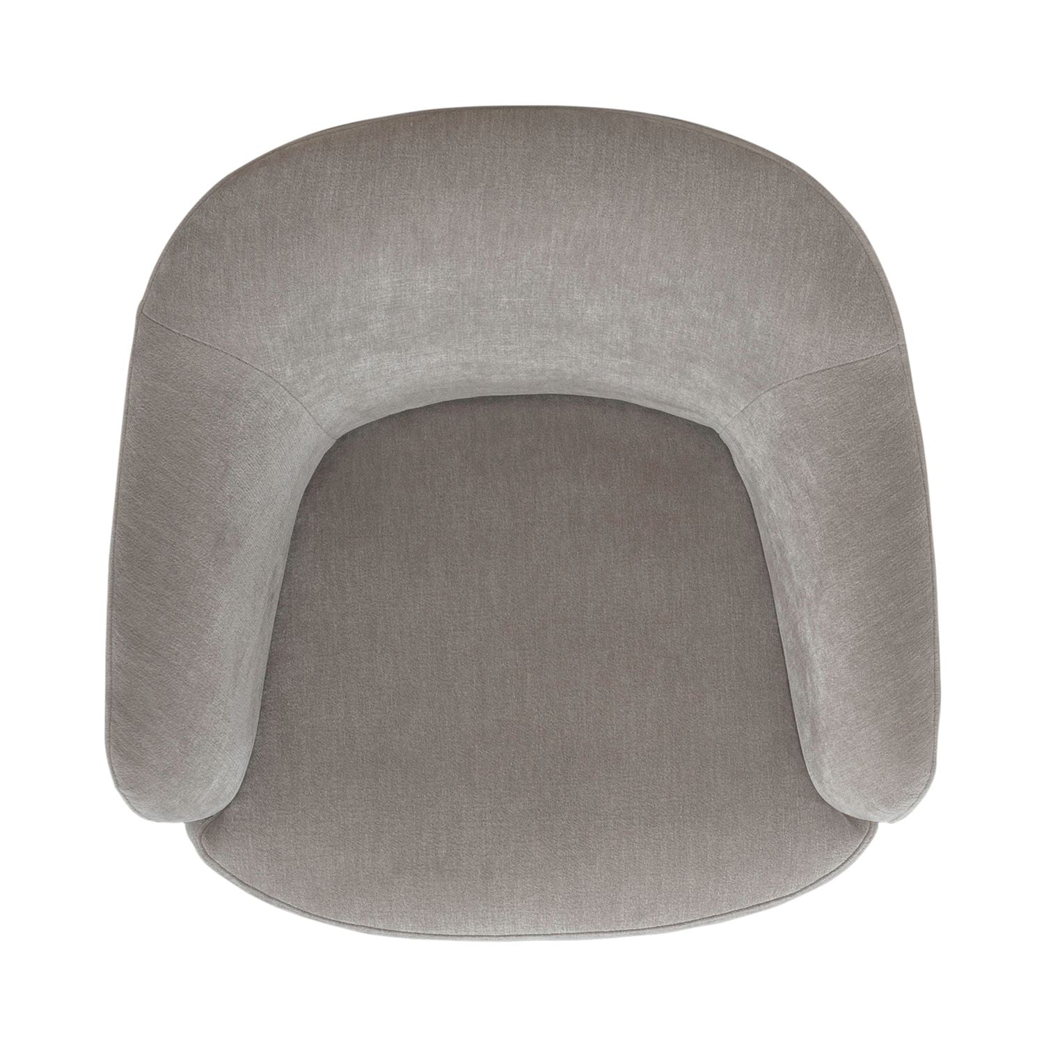 Accent Dining Accent Dining Chair with Casters - Truffle
