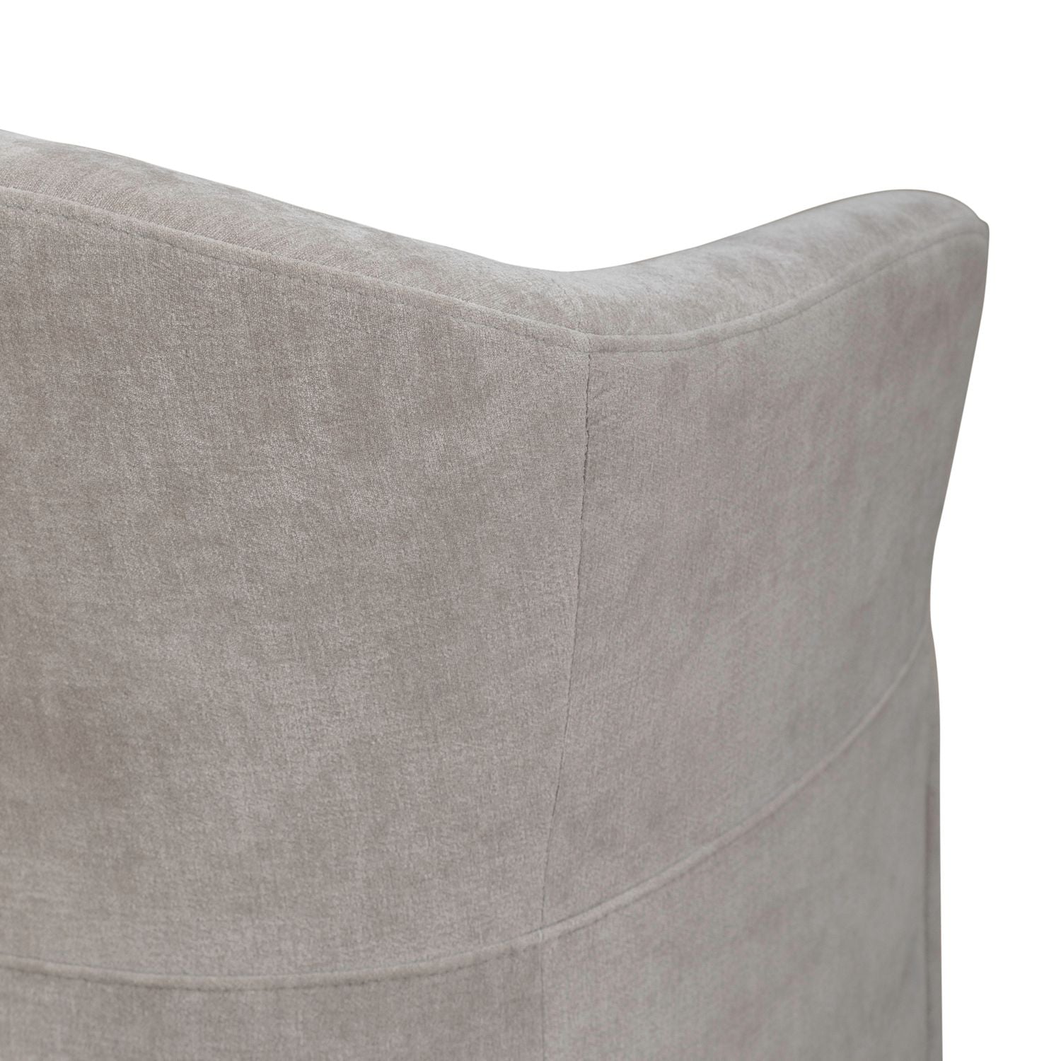 Accent Dining Accent Dining Chair with Casters - Truffle