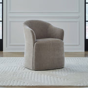 Accent Dining Accent Dining Chair with Casters - Truffle