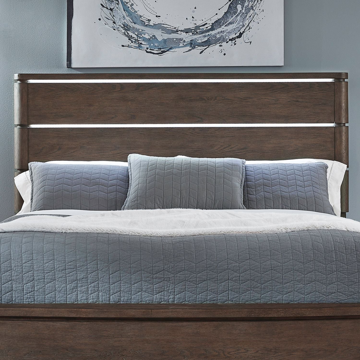 Cascade Falls King Panel Headboard