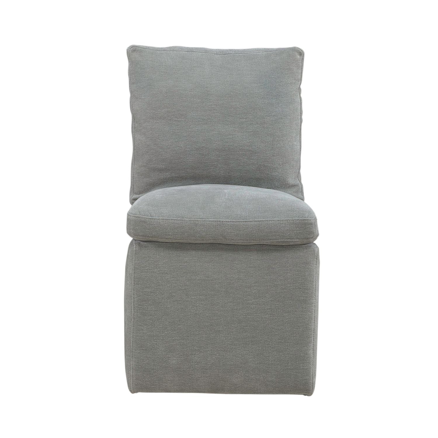Accent Dining Accent Dining Chair with Casters - Sapphire