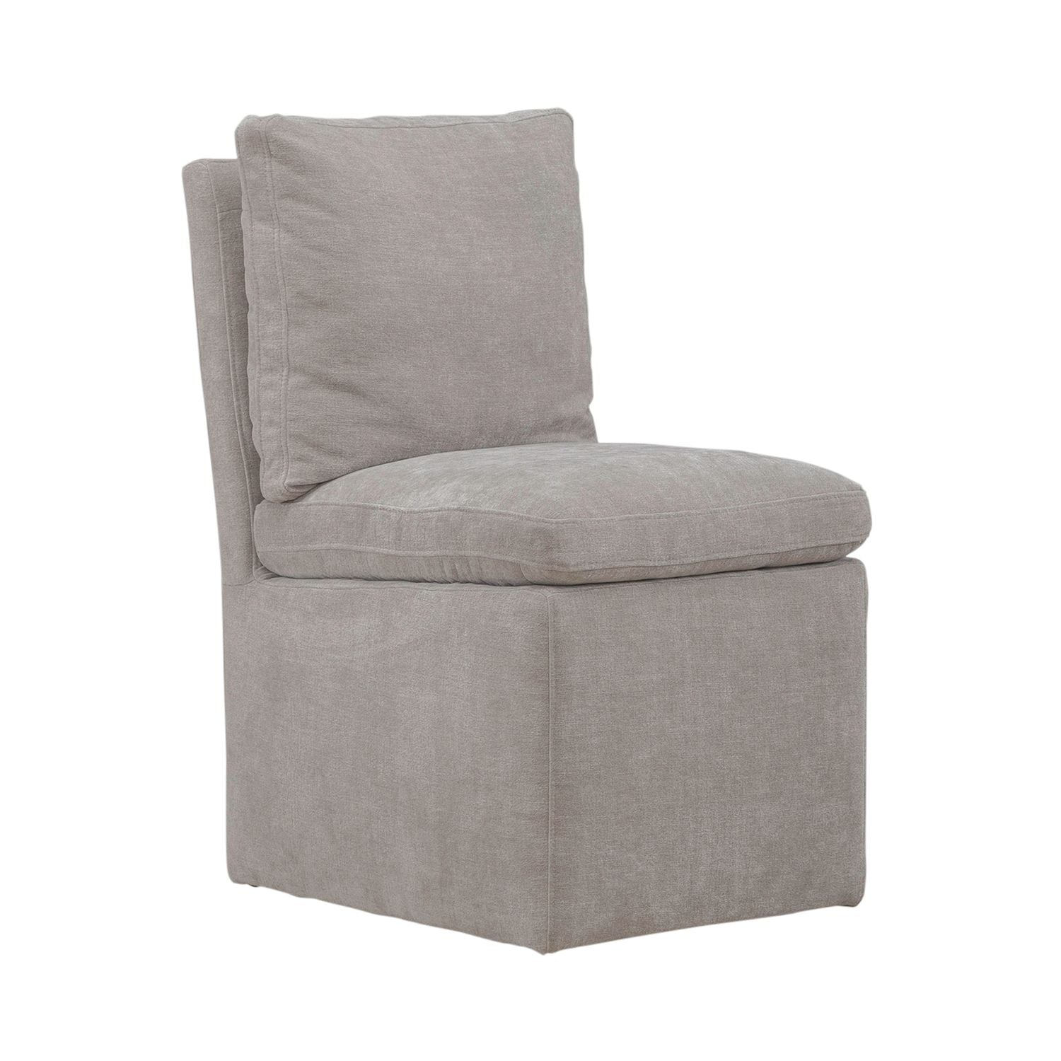 Accent Dining Accent Dining Chair with Casters - Truffle