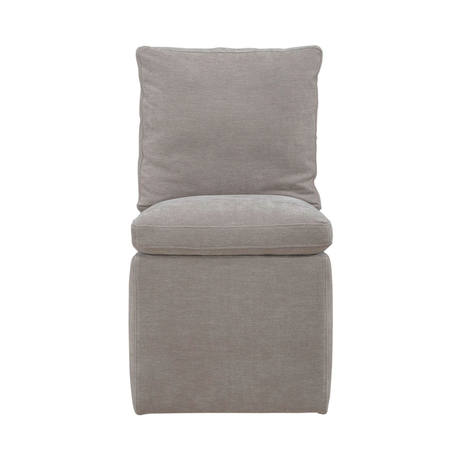 Accent Dining Accent Dining Chair with Casters - Truffle