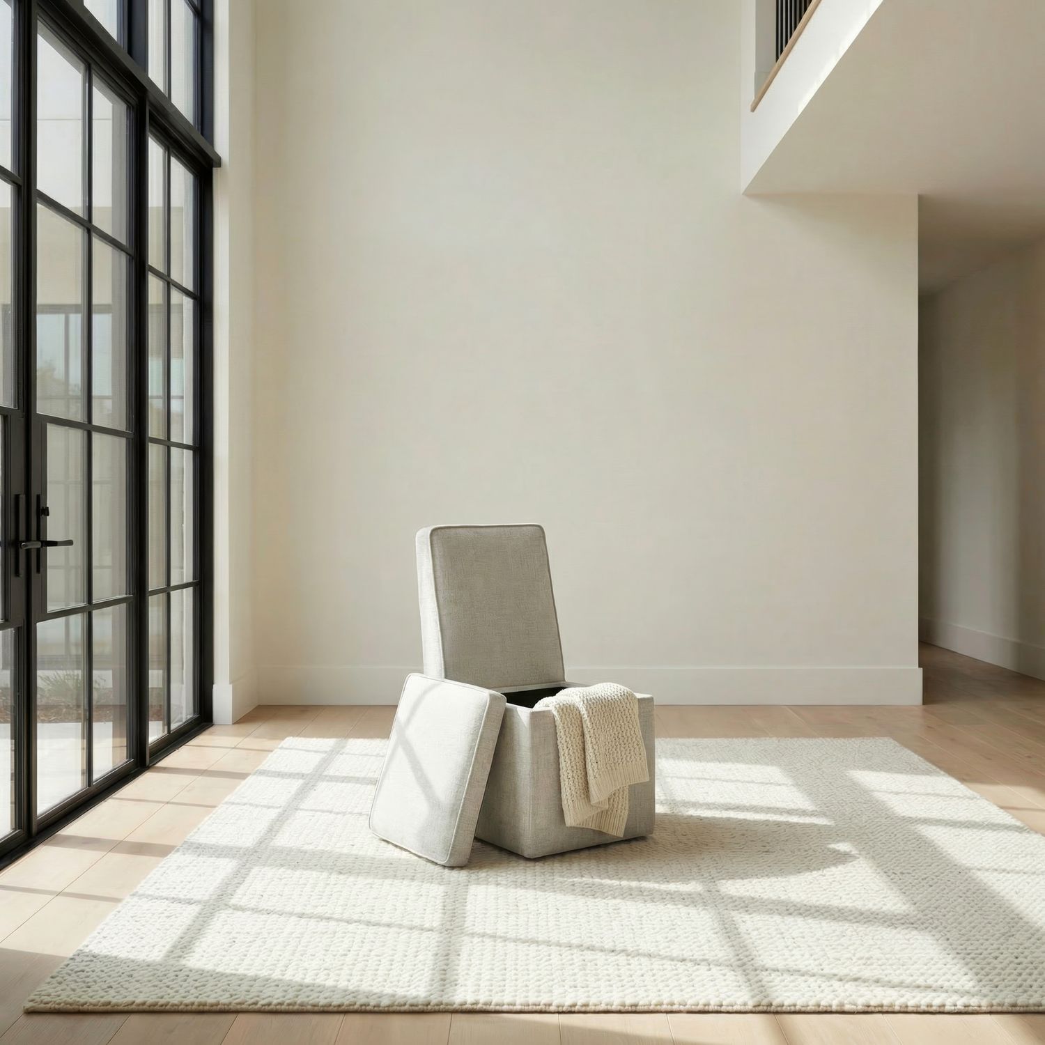 Accent Dining Accent Storage Dining Chair with Casters