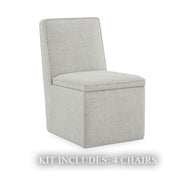 Accent Dining Sand Accent Dining Chairs - Set of 4