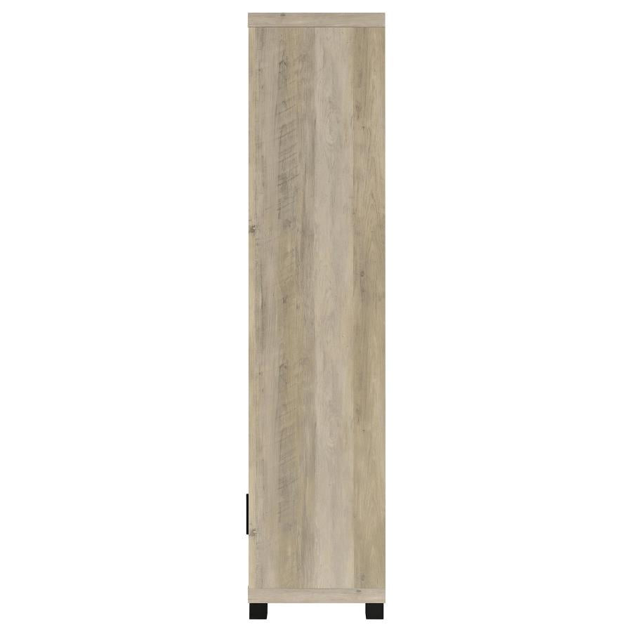 Sachin 3-piece 79-inch TV Entertainment Center Antique Pine