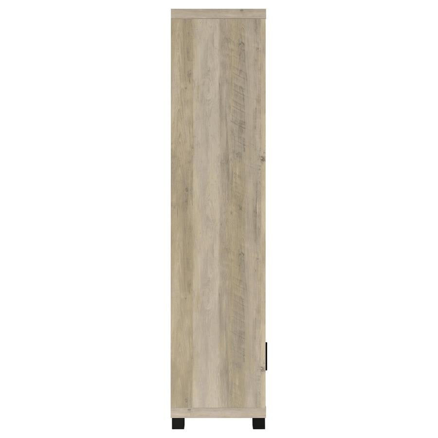 Sachin 3-piece 79-inch TV Entertainment Center Distressed Pine
