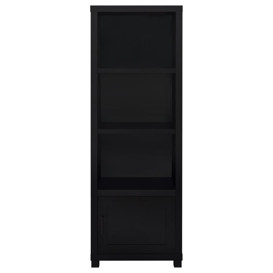 Sachin 3-piece Entertainment Center 79-inch TV Stand Black
