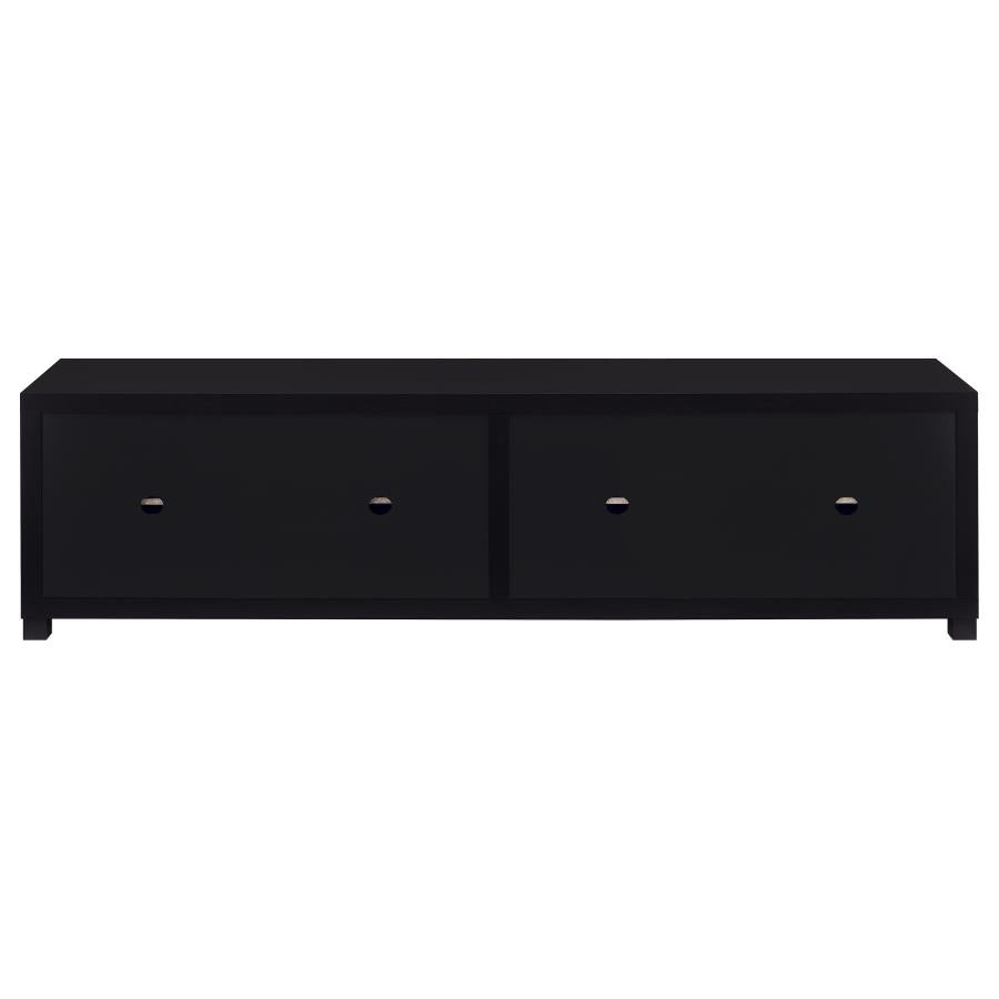 Sachin 3-piece Entertainment Center 79-inch TV Stand Black