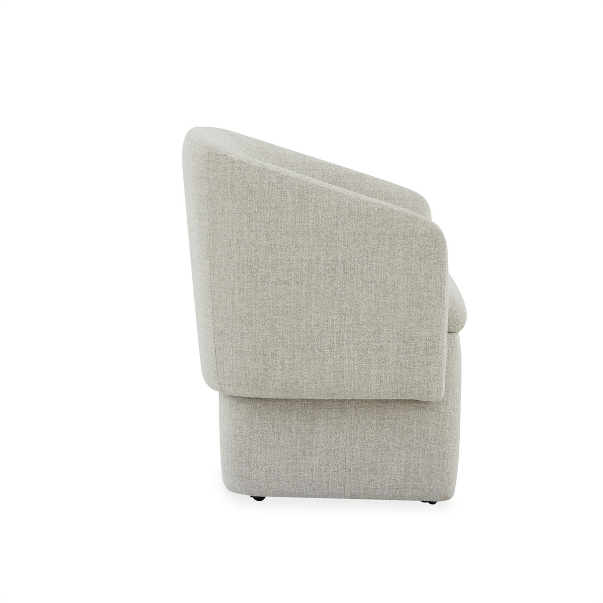 Accent Dining Accent Storage Dining Chair with Casters