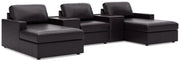 Modmax II 5-Piece Double Chaise Sectional with Storage Consoles