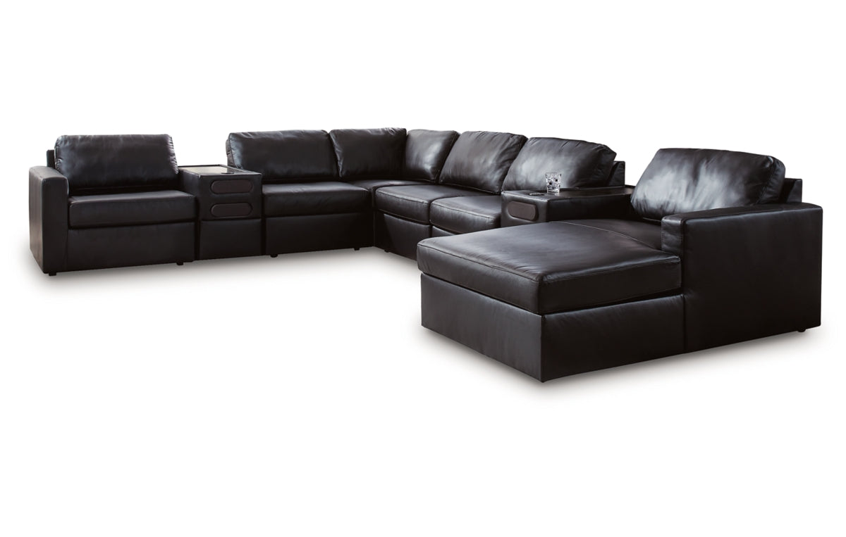 Modmax II 8-Piece Sectional with Chaise and Audio Consoles