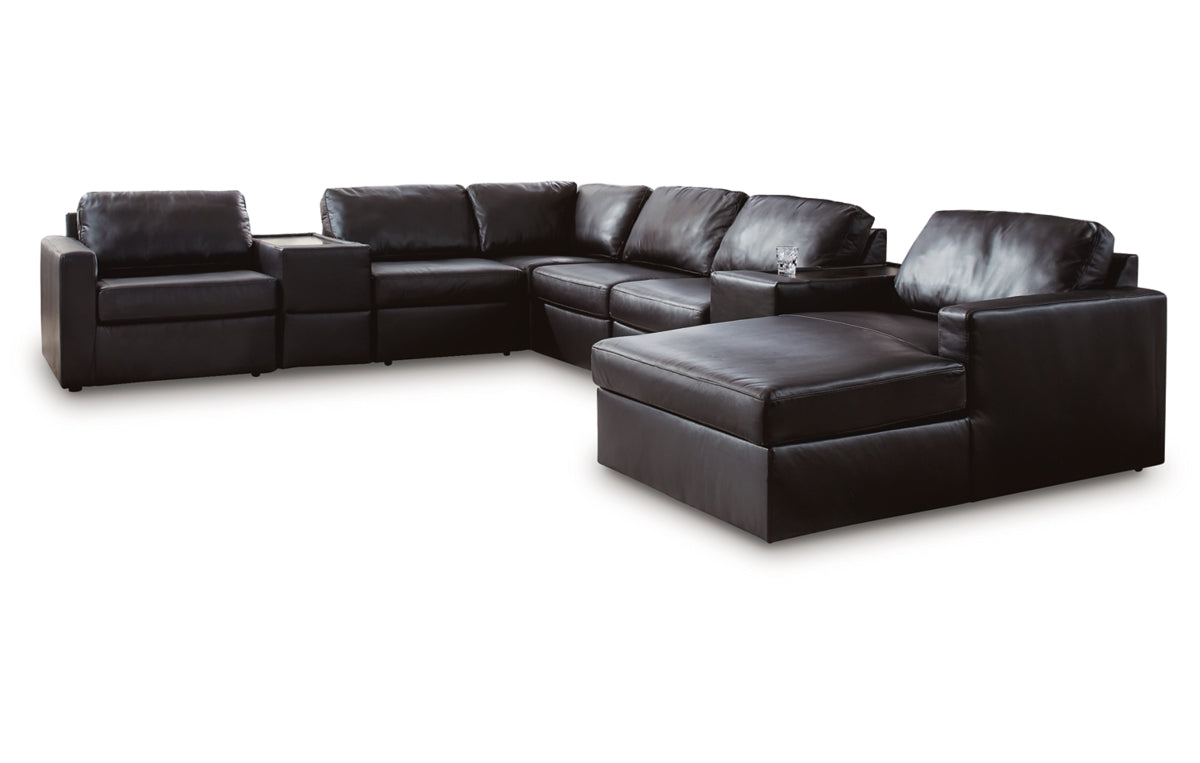 Modmax II 8-Piece Sectional with Chaise and Storage Consoles