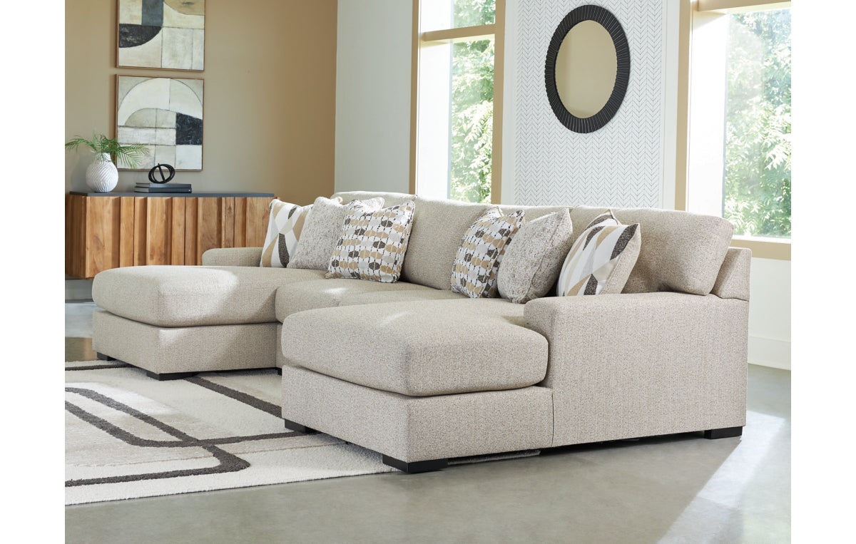 Laurelgrove 3-Piece Double Chaise Sectional