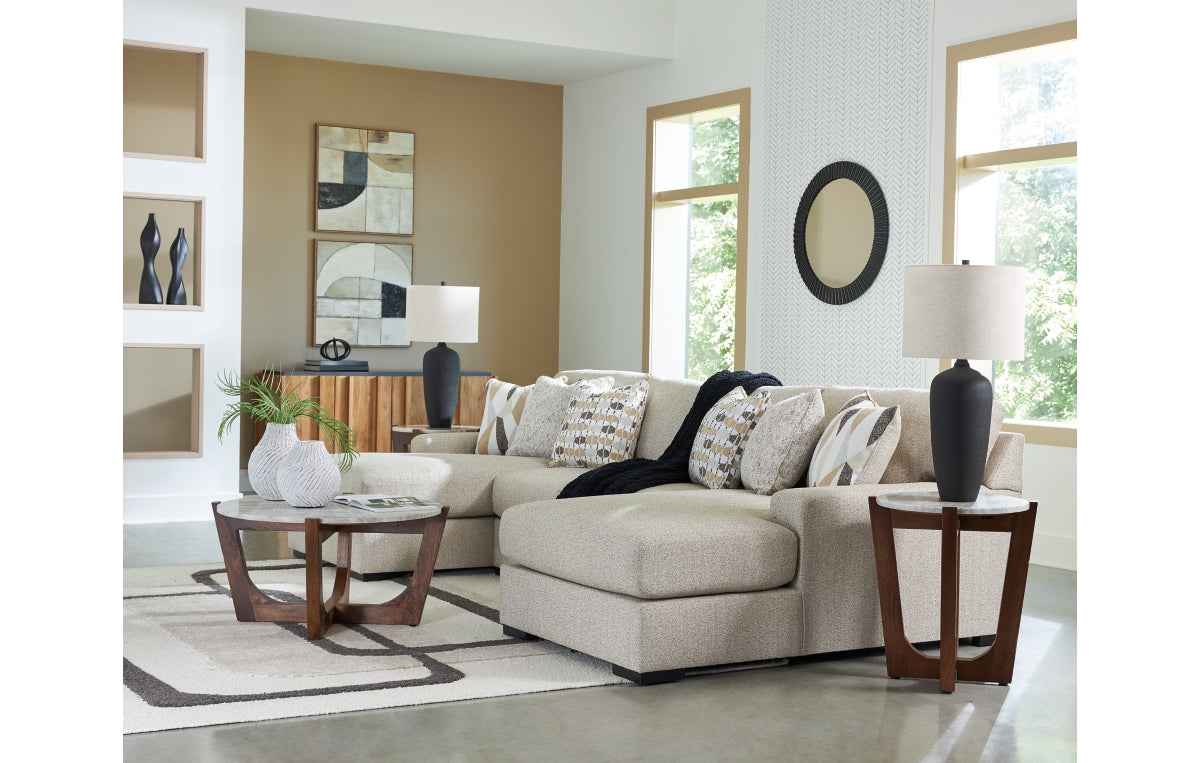 Laurelgrove 3-Piece Double Chaise Sectional