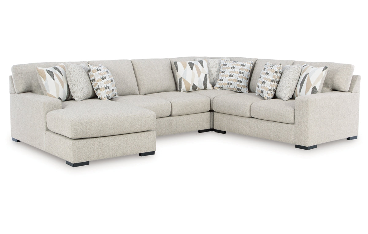 Laurelgrove 4-Piece Sectional with Chaise