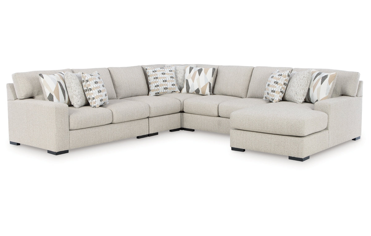 Laurelgrove 5-Piece Sectional with Chaise