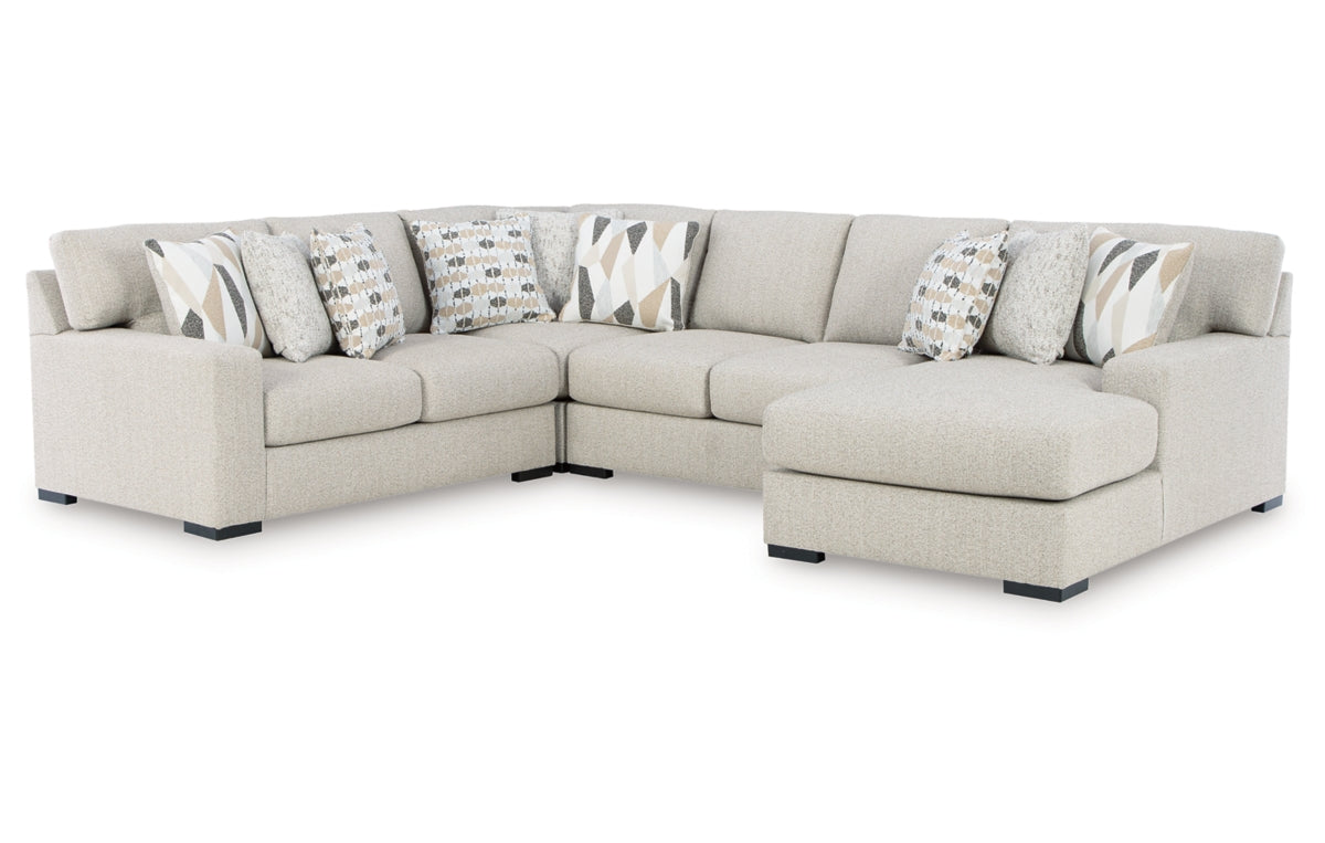 Laurelgrove 4-Piece Sectional with Chaise