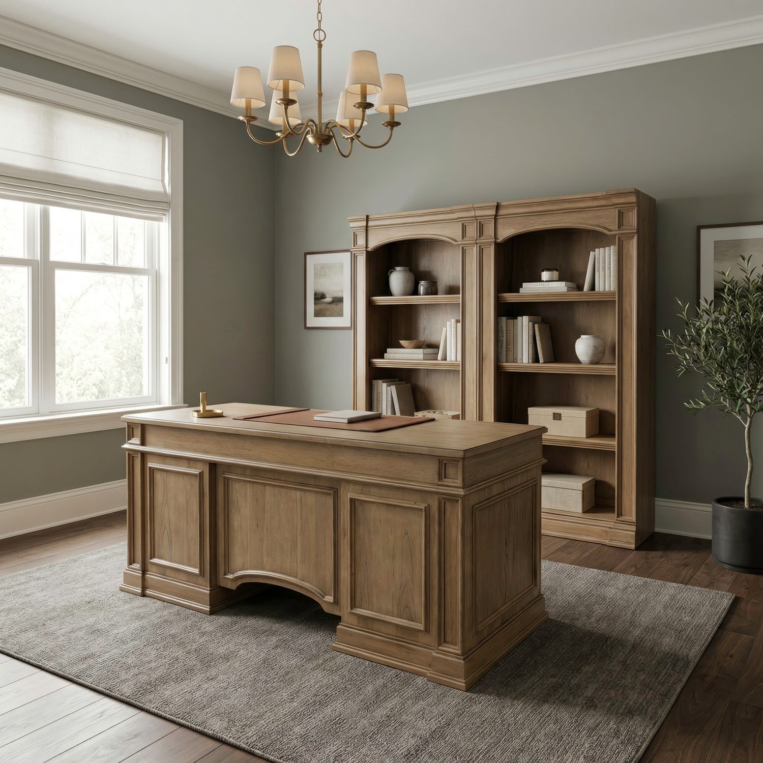 Reynolda 4 Piece Desk Set