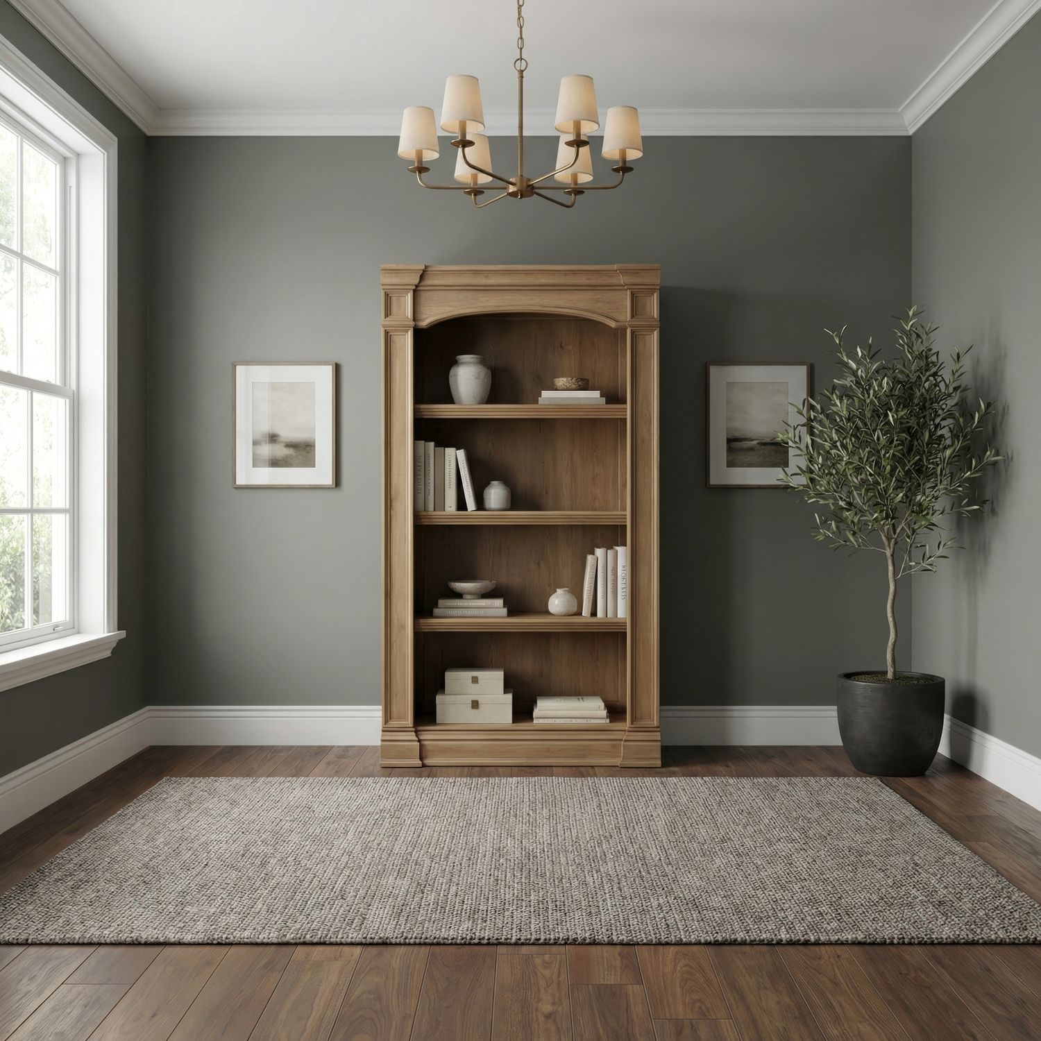 Reynolda Bunching Bookcase