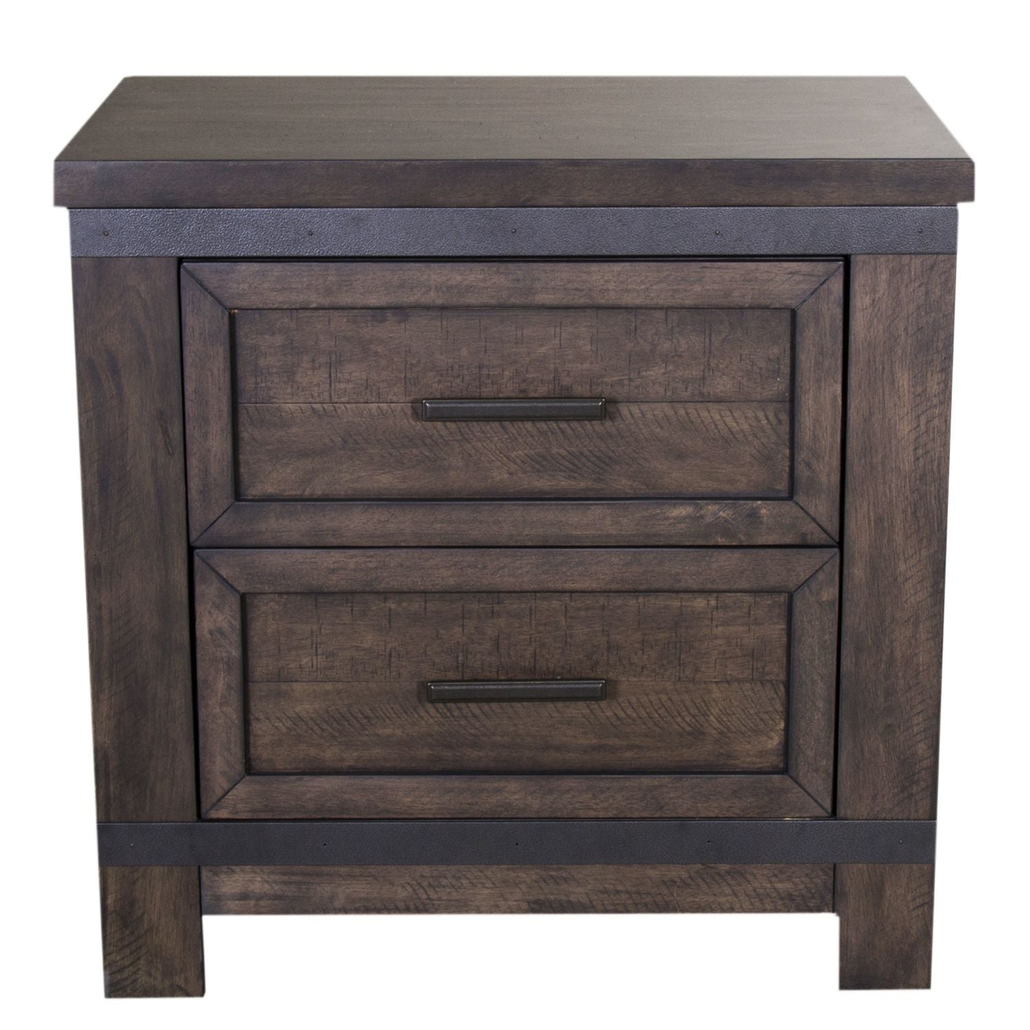 Thornwood Hills King Bookcase Bed, Dresser & Mirror, Chest, Nightstand