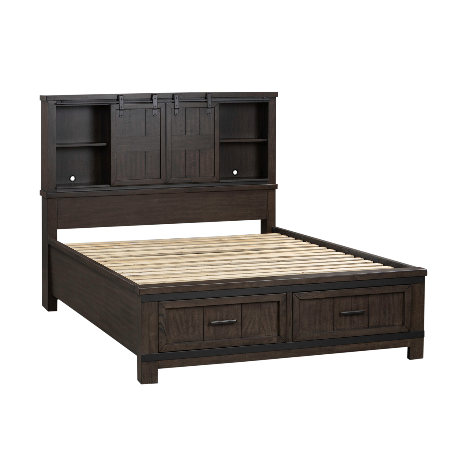 Thornwood Hills Queen Bookcase Bed
