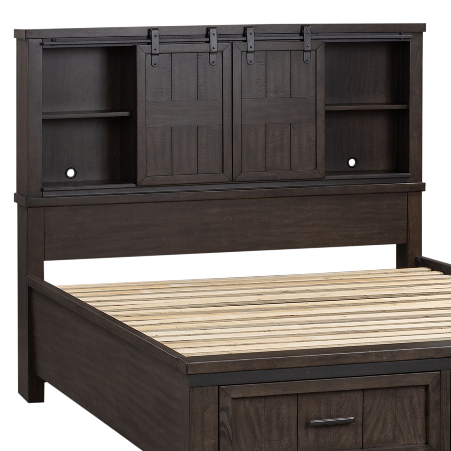 Thornwood Hills Queen Bookcase Headboard